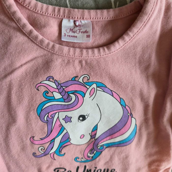 Детска рокля с дълъг ръкав