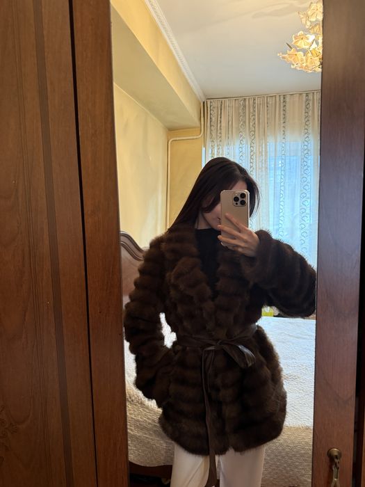 Эко шуба новая !