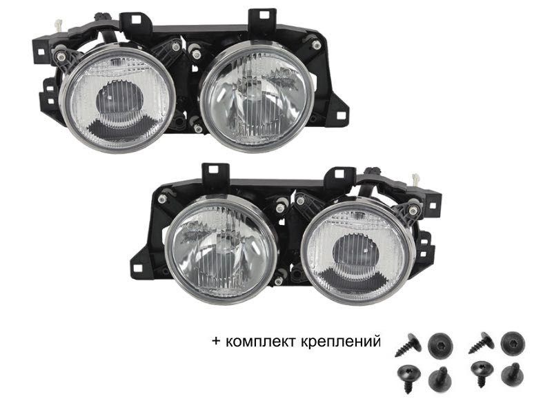 Решетки фар (очки) БМВ BMW E34