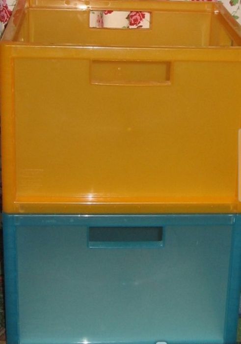Пластиковые ящики IKEA