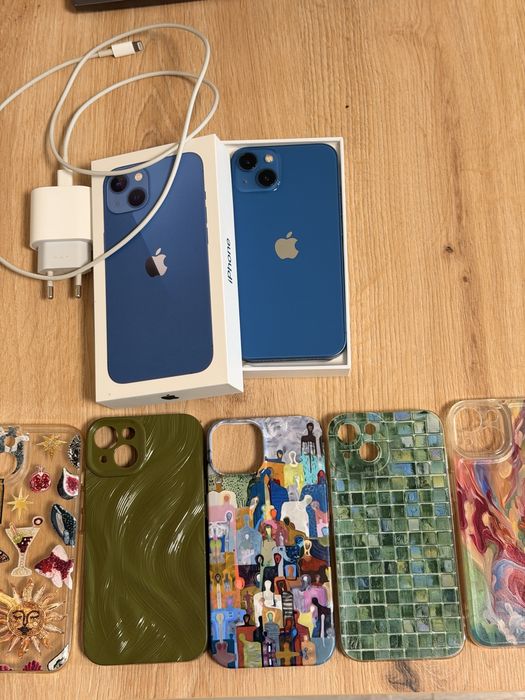 Iphone 13 Blue 128GB +подарък
