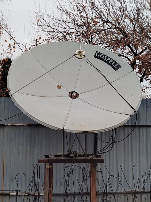 Продам параболическую антенну вместе с тюнерами