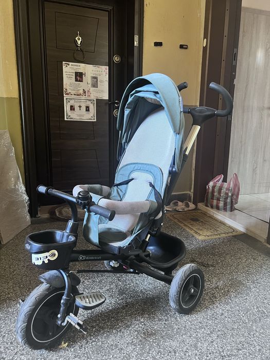 Триколка Kindercraft Spinstep зелена