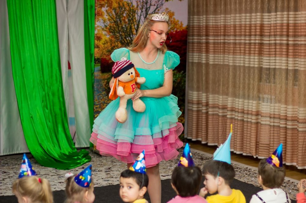 Шоу мыльных пузырей для самых маленьких