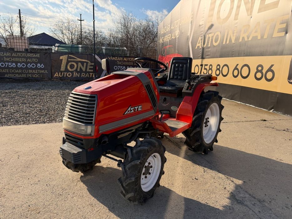 Mini tractor Kubota, A17, 16 cp, 4x4, RATE CU BULETINUL,  AVANS 0