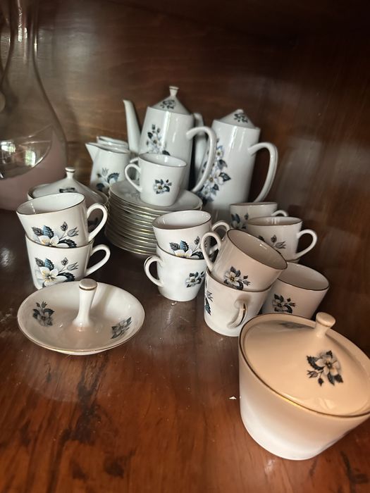 Set  de cafea +supiera+bol