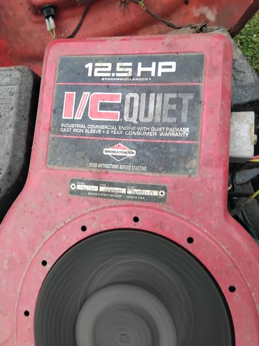TRACTORAS GAZON  12.5 cp briggs stratton