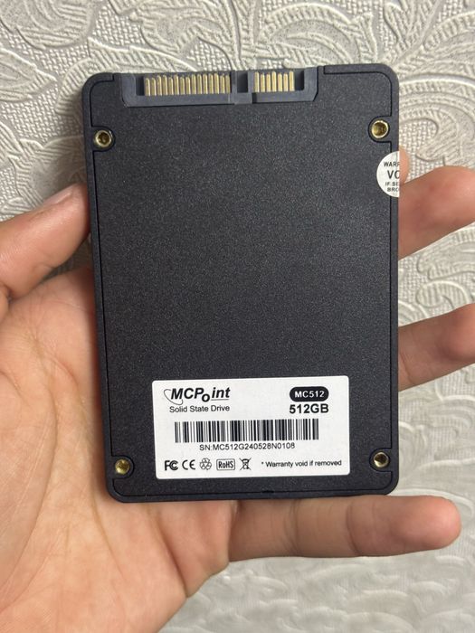 Пролам ssd новый 512гб