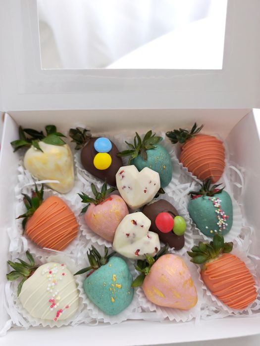 Căpșuni proaspete in ciocolata