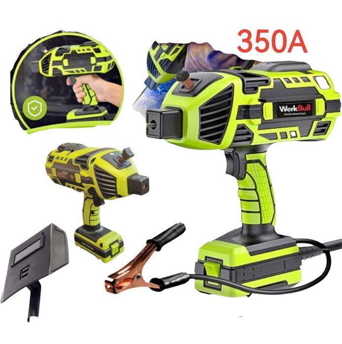 Професионелен Електрожен тип Пистолет 350A WERKBULL