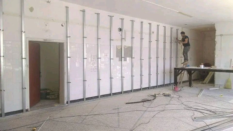 Гипсокартондан пергоротка изалияция потолок фигура киламиза