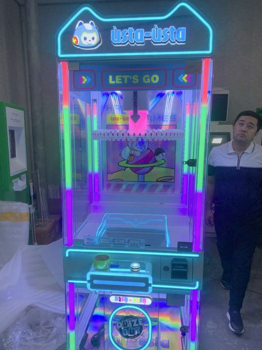 Xvatayka oʻyinchoq aparat 1 yil garantya kran aparat 1200dan