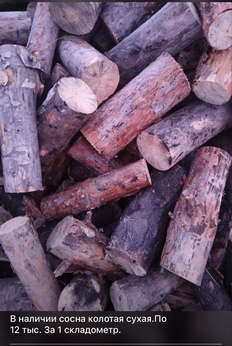 Дрова колотые,береза 13000