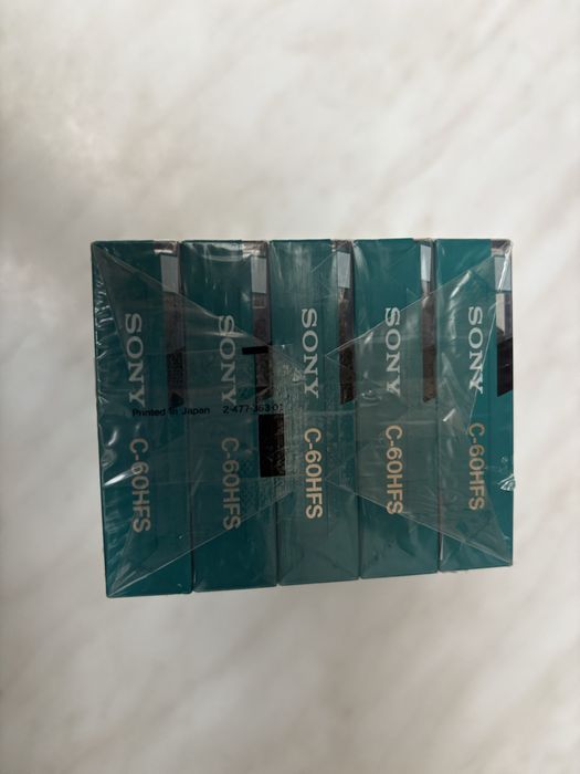 Casete SONY sigilate