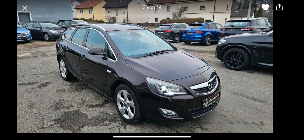Opel Astra J 2.0d, 165cp, an 2011,euro 5