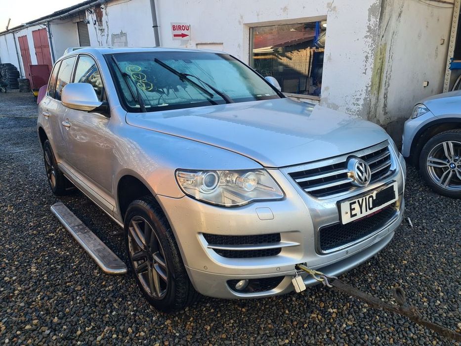 Capota Volkswagen Touareg 7L facelift 2007 - 2010 SUV 4 Usi ARGINTIU (829)