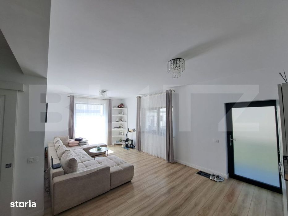 Apartament modern cu 3 camere, 80 mp, complex rezidential, zona Burduj — fotografia 1