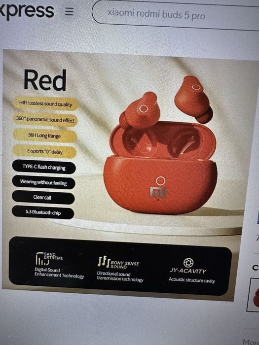 Xiaomi buds 4pro Mi RED