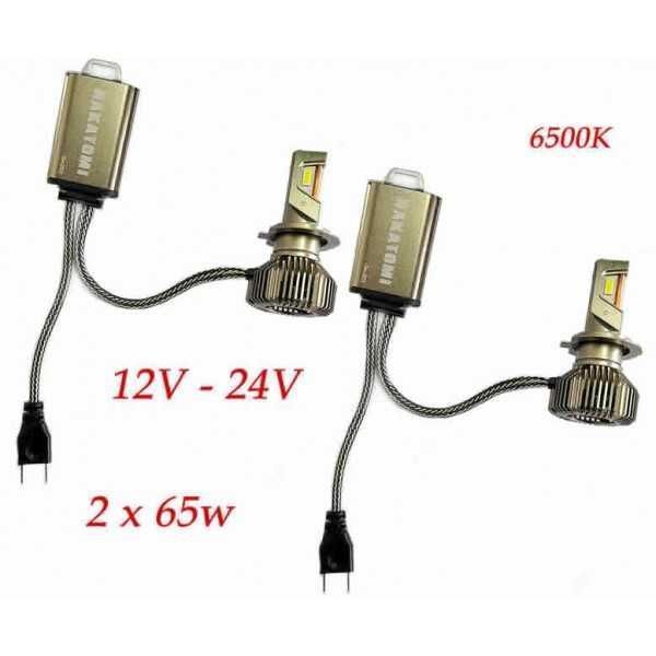 LED крушки Nakatomi H7  65W, 6500К