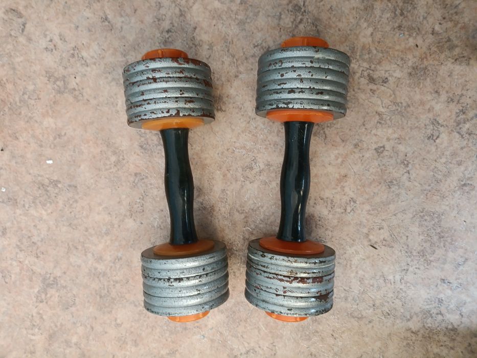 Продам гантели разборные вес одной 5кг