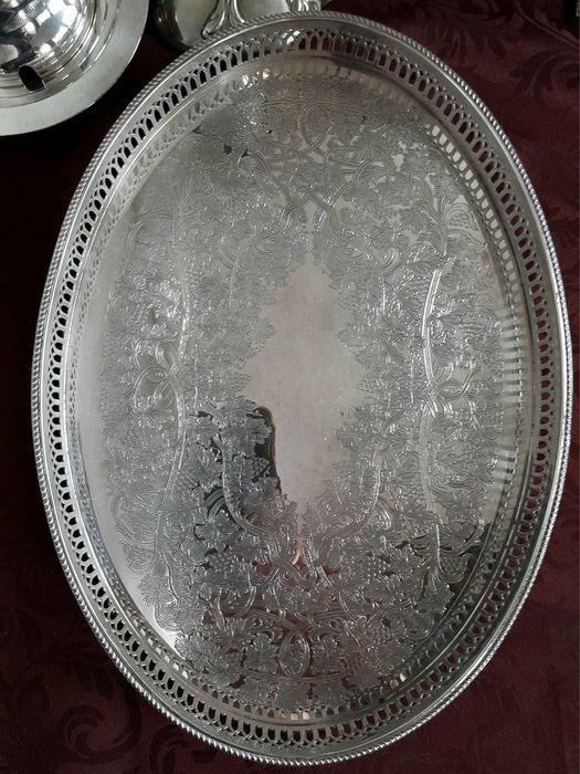 Поднос винтажный