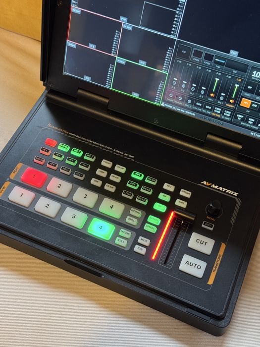 Портативно 4-канално подкаст студио  AVMATRIX Shark H4 Plus