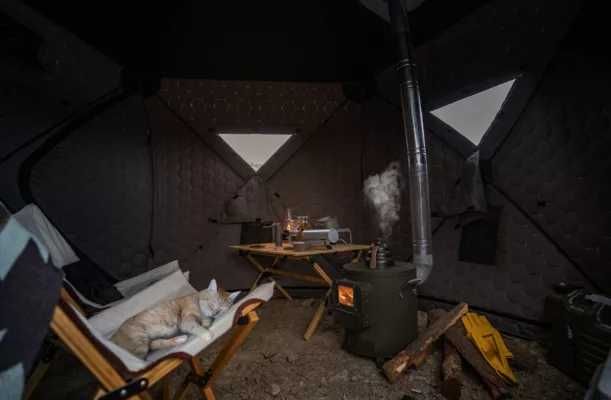 Cort multifuncțional cu izolație termică - Star Hub Wild Land