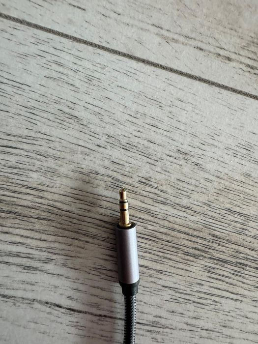 Cablu audio mono Jack 6.3 mm → Jack 3.5 mm | 1.5 m | NOU, nefolosit