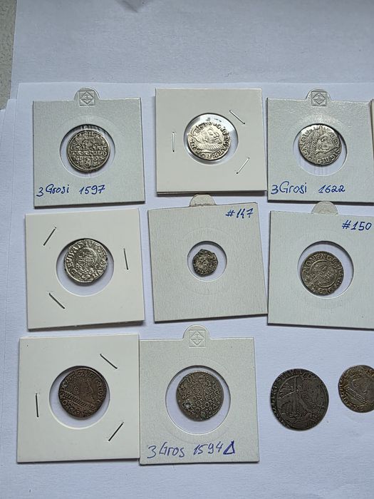 Monede vechi de argint