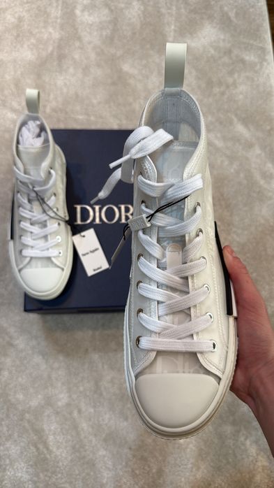 Adidasi Dior B23 Converse High Albi