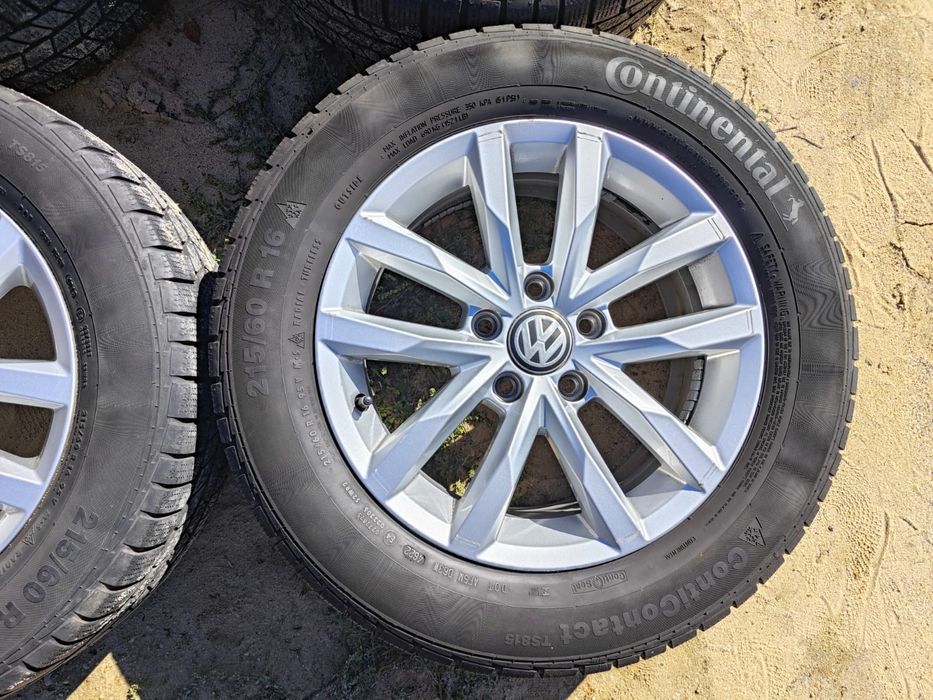 Jante Originale din Aluminiu de Volkswagen Passat pe 16"de IARNĂ M+S