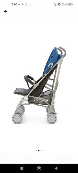 Cărucior sport tip umbrela , reglabil ,cadru metalic.