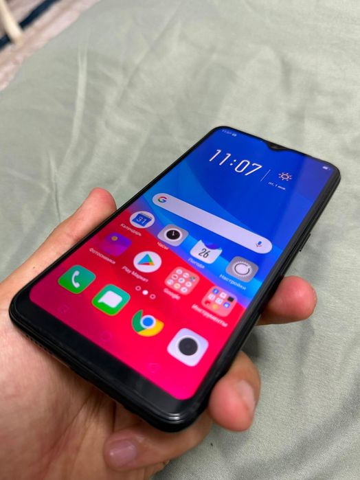 Оппо а5s черный глянец