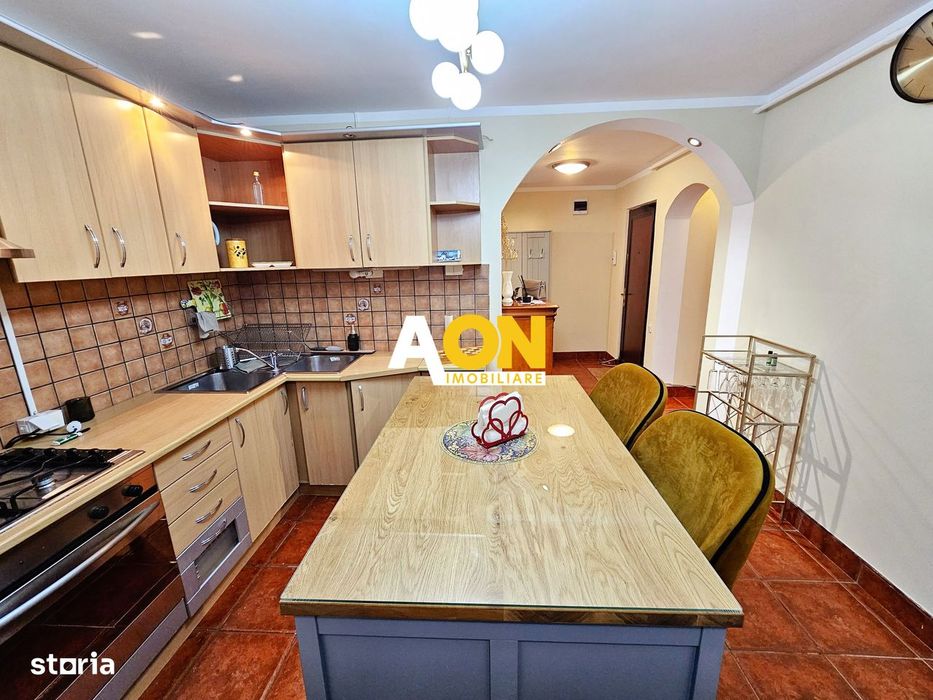 Apartament 3 camere, et.3, mobilat, utilat, zona Tolstoi Alba Iulia