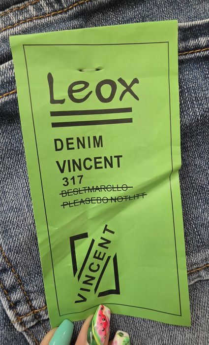Мъжки дънкови панталони Leox