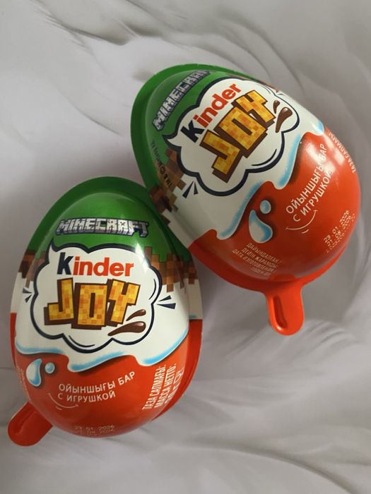 Продам Kinder Joy Minecraft. Цена 1шт.-1000тг