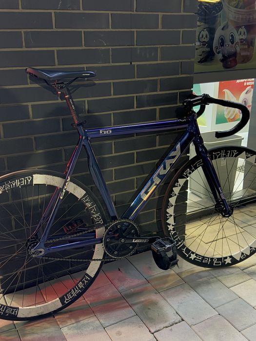 Fixe gear bike gray F10