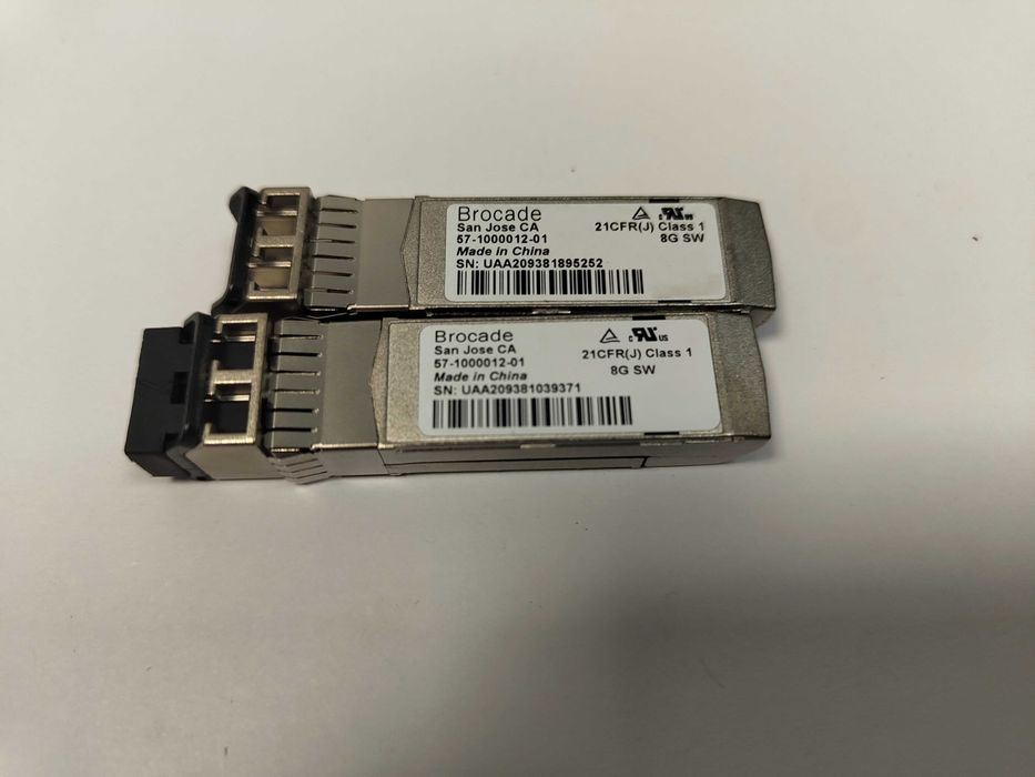 (x127) Lot/Module SFP/SFP+ 8/10 Gbps (Brocade, Finisar, JDSU, Juniper, IBM)