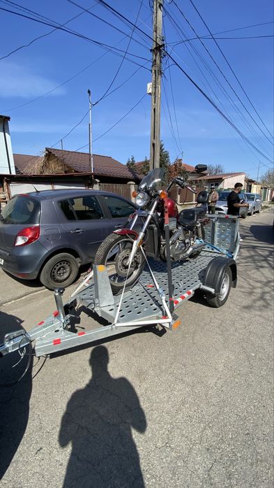 Remorca motociclete profesionala