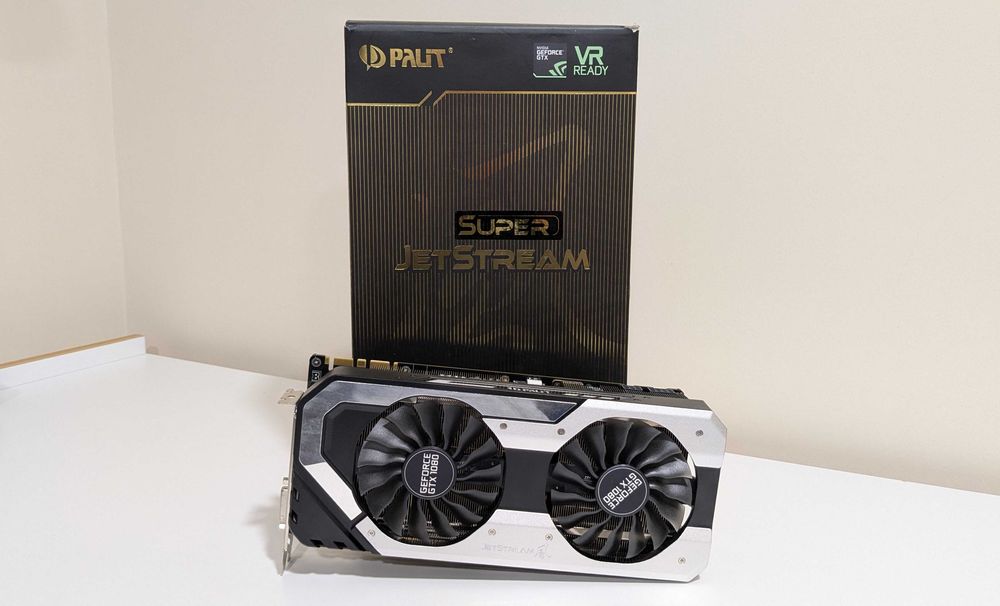 Palit GeForce GTX 1080 Super JetStream 8GB GDDR5X | изцяло профилирана