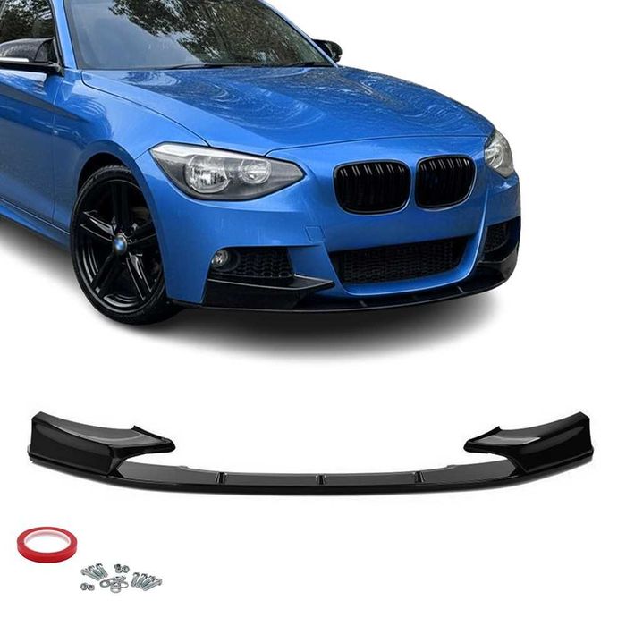 Prelungire Extensie Lip DINTR-O BUCATA Bara Fata M BMW F20 F21 NFL, Negru Lucios