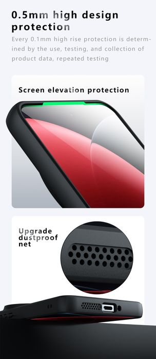 Xiaomi 15 ultra силиконов кейс удароустойчив с прозрачен гръб Ново