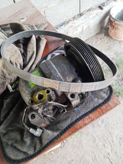 SR20 компрессор кондиционер