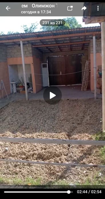 Участка сотилади намунавий уй