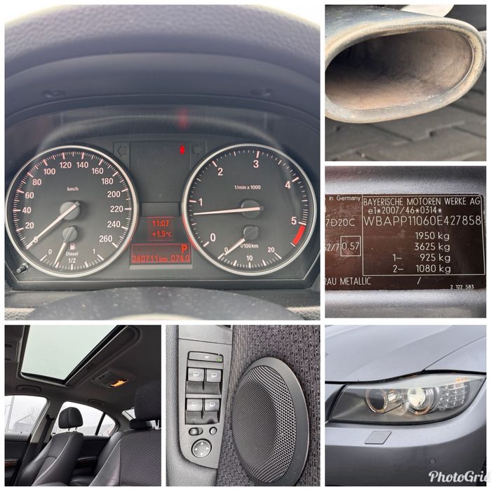 Bmw 320d/euro 5/184 cp