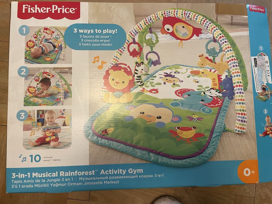 Музикална активна гимнастика Fisher Price – отлично състояние