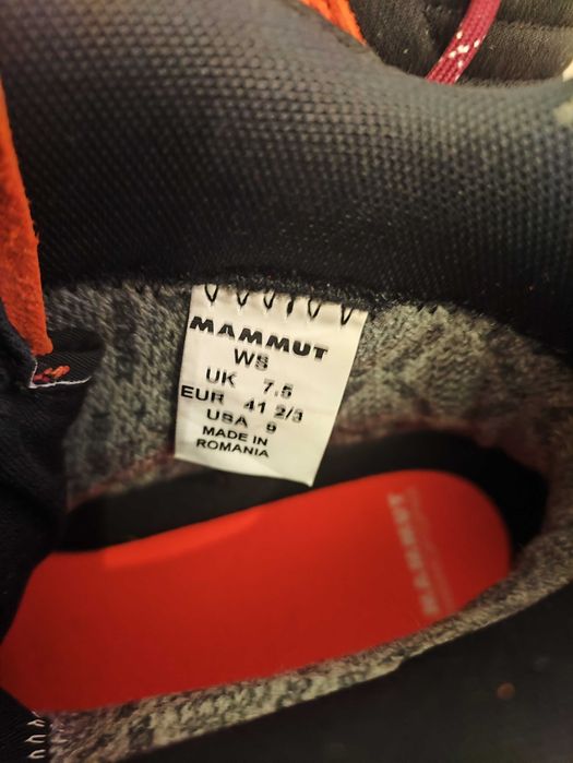 Нови Туристически обувки Mammut 41 и 2/3 Gore Tex Vibram подметка