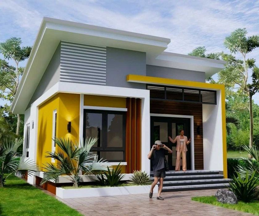 НА ИЗПЛАЩАНЕ - Луксозна сглобяема къща с 2 спални, 55 кв. м