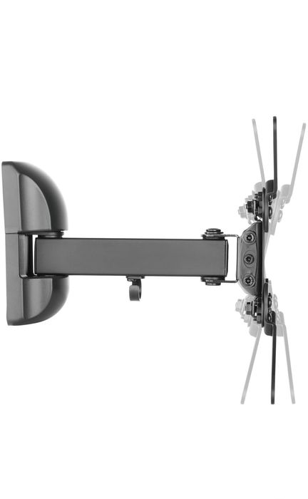 Стенна стойка за TV A+ SPB221, Регулируема, 13"-43", Черна