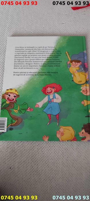 carte carti emozaurul thrilly si contesa cartonata carte noua